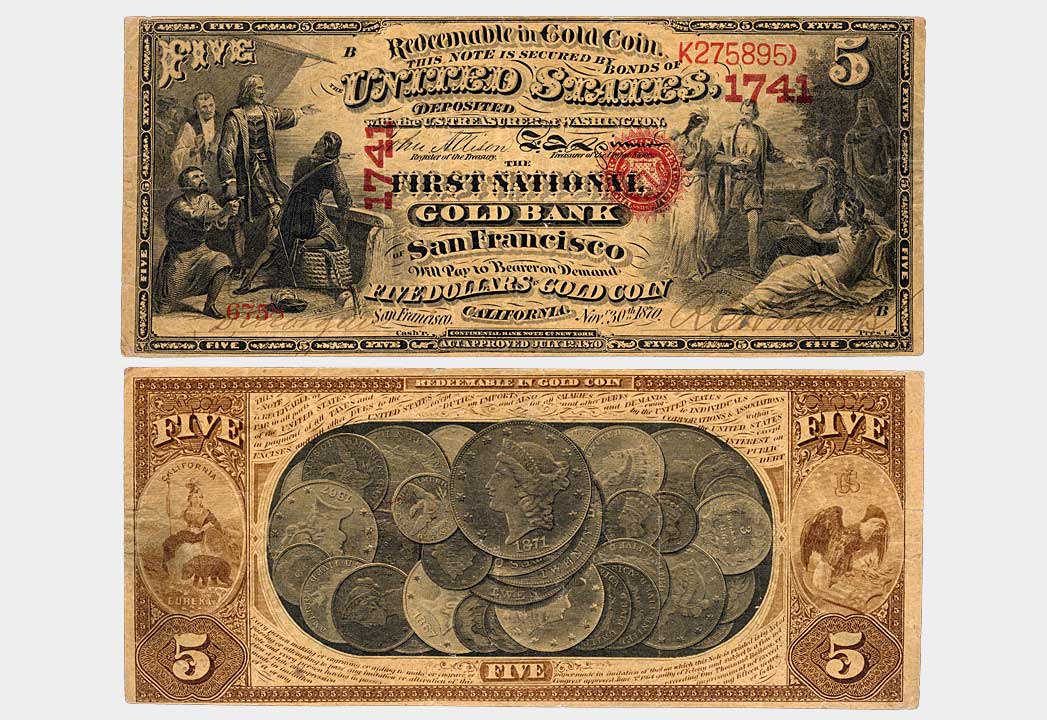National Gold Bank Note